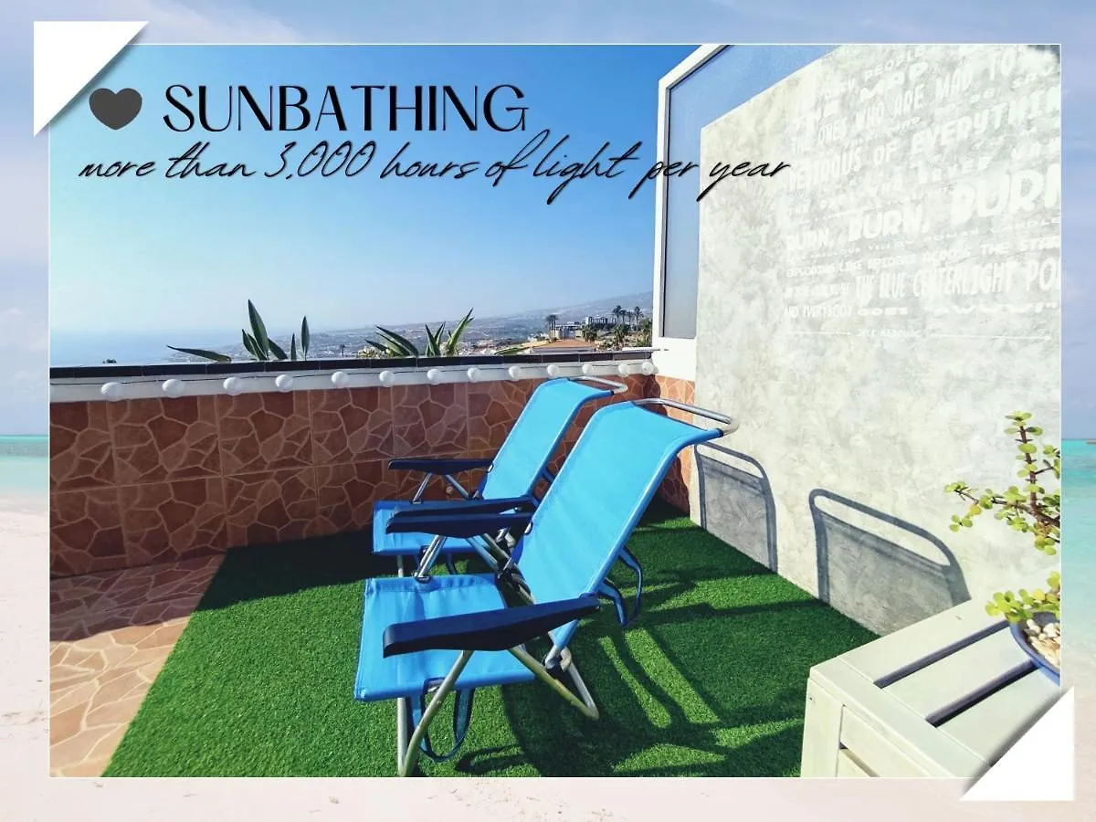 -'Ღ'- Couples' Paradise. Insta-Worthy Ocean Views. Costa Adeje  0*, Costa Adeje (Tenerife)